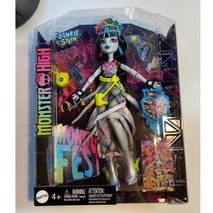 Monster High Frankie‎ Stein Doll Monster Fest Edition Festival Outfit New In Box